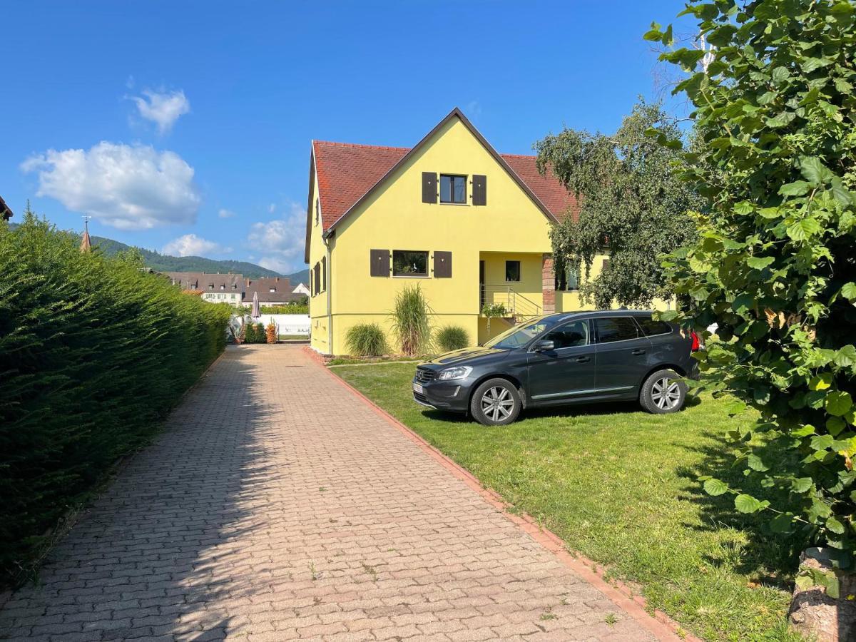 Alsacebnb - Gite 12 Personnes Dans Le Vignoble - Piscine Privee & Spa Ammerschwihr Exterior foto