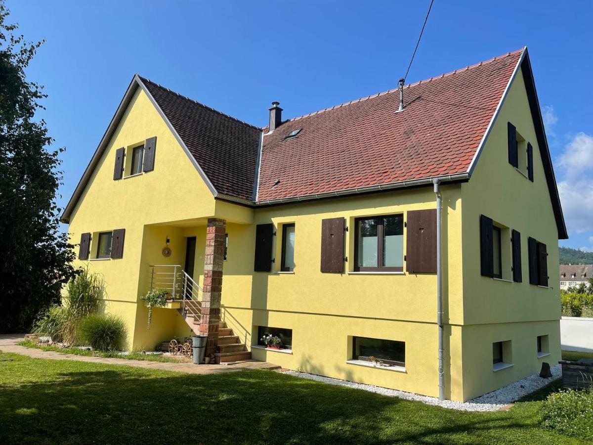 Alsacebnb - Gite 12 Personnes Dans Le Vignoble - Piscine Privee & Spa Ammerschwihr Exterior foto