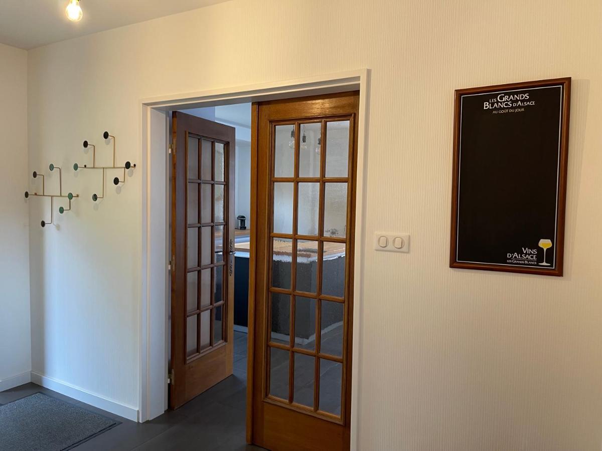 Alsacebnb - Gite 12 Personnes Dans Le Vignoble - Piscine Privee & Spa Ammerschwihr Exterior foto