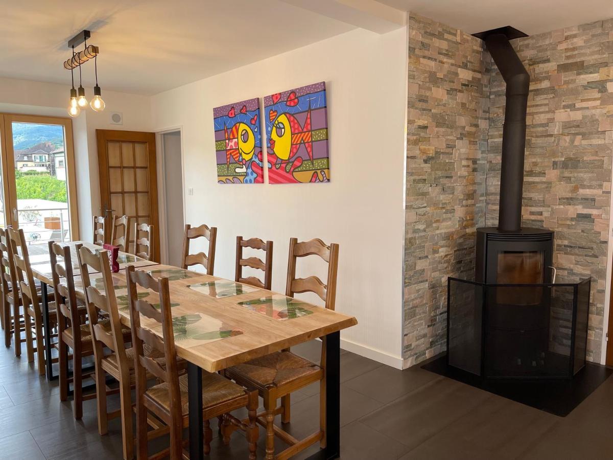 Alsacebnb - Gite 12 Personnes Dans Le Vignoble - Piscine Privee & Spa Ammerschwihr Exterior foto