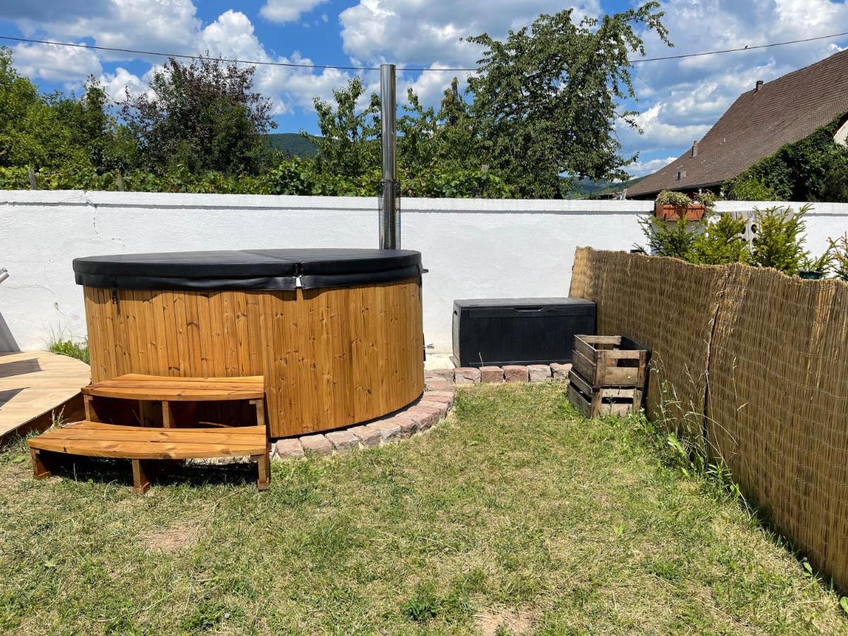Alsacebnb - Gite 12 Personnes Dans Le Vignoble - Piscine Privee & Spa Ammerschwihr Exterior foto
